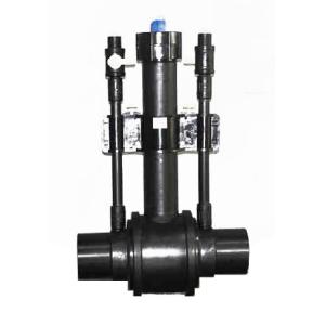 Buy cheap PE100 DN63-DN355 PE SDR11 Double Discharge Plastic Ball Valve from wholesalers