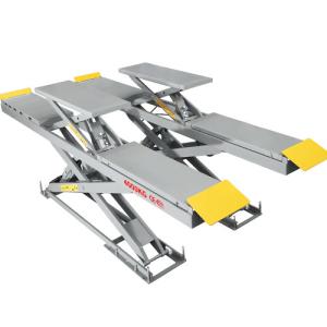Buy cheap 4000kg Wheel alignment scissors lift with 4.5M platform with CE from wholesalers