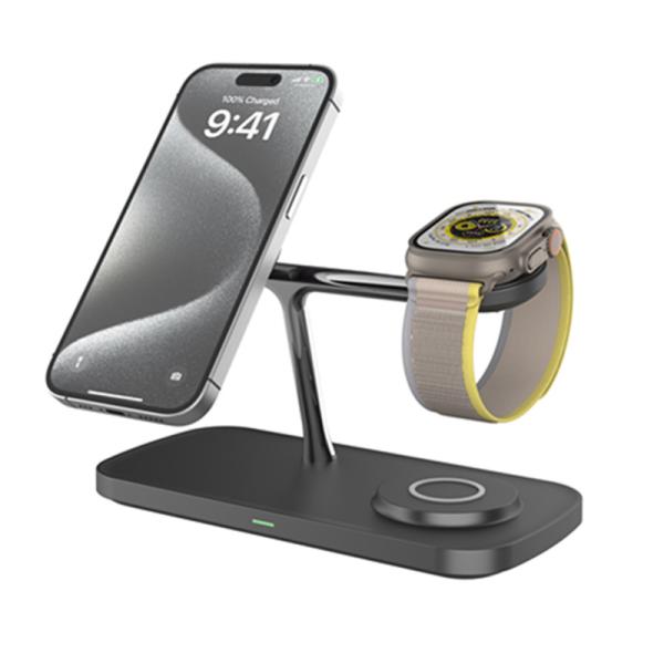 QI2 All In 1 5 In 1 Magnetic 15W Fast Wireless Charger For IPhone 16 15 14 Smart