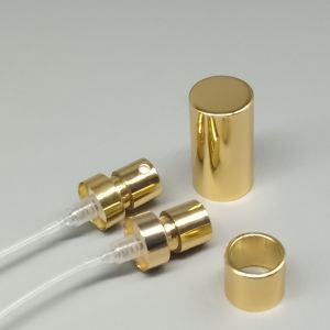 Buy cheap Golden Fine Mist Perfume Pump Dispenser with Leak-Proof Seal for Luxury Fragrances from wholesalers
