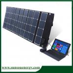 100w to 180w folding solar panel / foldable solar kits for big battery and vedio