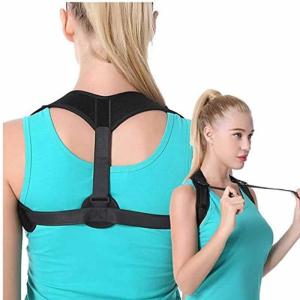 Custom Upper Back Brace Support Breathable Adjustable Posture Corrector for