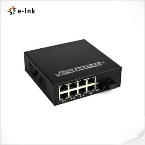 Buy cheap 8 Port Fiber Ethernet Switch Ethernet To Fo Converter 850nm from wholesalers