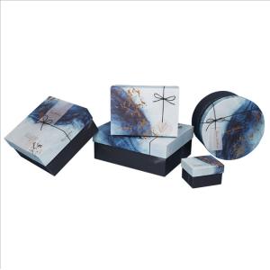 Buy cheap Matt Lamination Marble Pattern Custom Garment Boxes from wholesalers