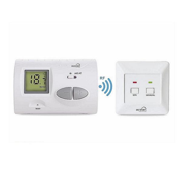 Riseem White Digital Air Conditioner Temperature Control Heating Wireless Room