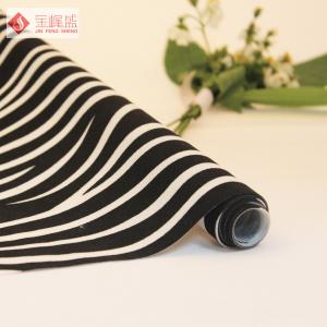 Buy cheap Nonwoven Embossed Velvet Fabric , Spunlace Zebra Upholstery Fabric from wholesalers