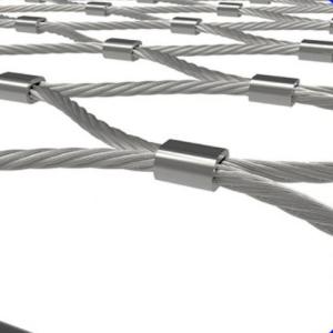 Buy cheap High Flexibility Stainless Steel Woven Wire Rope Mesh Knot from wholesalers