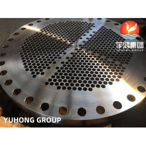 Buy cheap ASTM A182 F316L Stainless Steel Tubesheet For Heat Exchanger from wholesalers