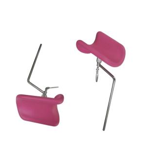 Buy cheap Hospital Maternity Bed Parts Leg Bracket Plating Material Pink from wholesalers
