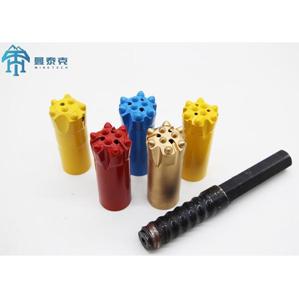 Quality T38 Thread Button Bit 64mm for Metallurgy Mine Geological Exploration and Water Conservancy Construction for sale