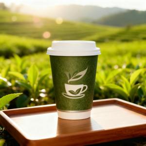Buy cheap Disposable 90mm Thick Double-layer Cold and Hot Drink General Paper Cup Hollow Paper Cup for Milk Tea  from wholesalers
