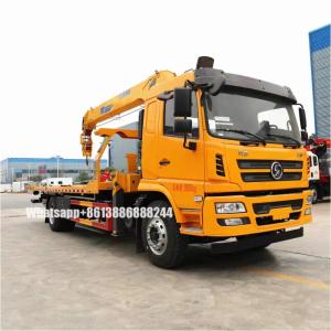 Buy cheap Shacman  X6    10 Tons Road Rescue Trailer With 8  Tons Crane Breakdown  Lorry With Crane   Emergency Tender With Crane from wholesalers