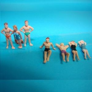 Buy cheap 1:50model swim figures--color figure,painted swim figure,scale figures,model figures,ABS figures,1:75 swim figures from wholesalers