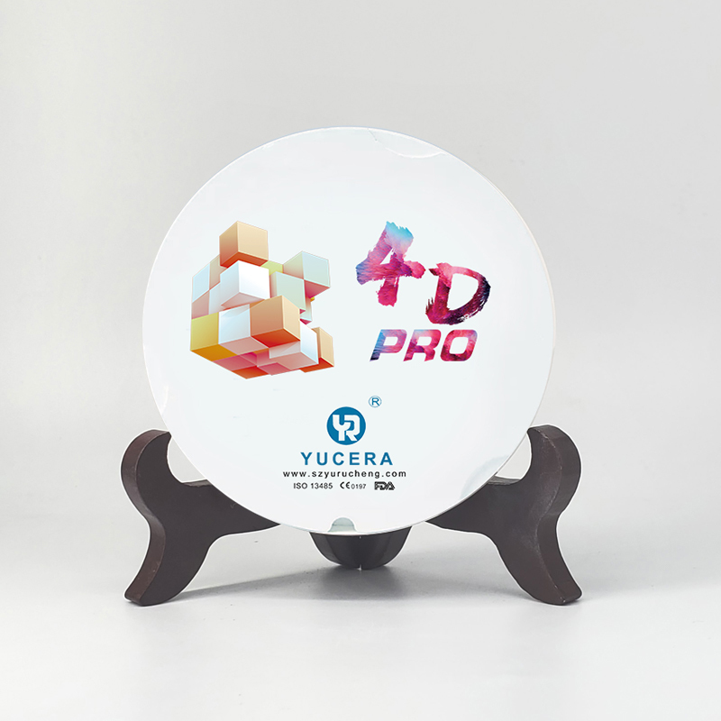 Buy cheap 43%-57% Translucency 700-1200 MPa Bending Strength YUCERA Dental 98mm Open System CAD/CAM 4D Pro Multilayer Zirconia Block from wholesalers