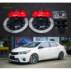 Buy cheap Front Big Brake Kit 4 Piston Caliper With 378x32mm Rotor BBK Auto Brake System For Toyota Corolla 18 Inch Car Rim from wholesalers