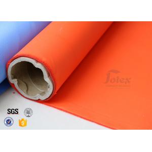 Orange Acrylic Coated Fibreglass Fabric 8.3oz 39 Inches Heat Resistant