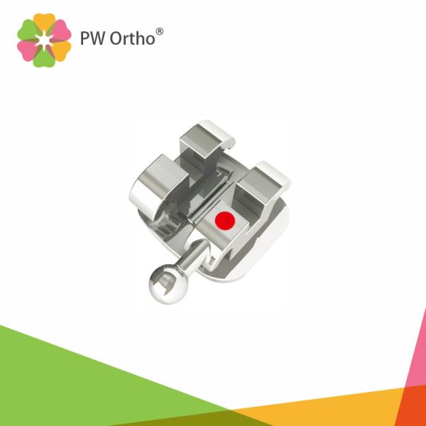 Quality Milled Slot MIM Technique Orthodontic Metal Brackets for sale