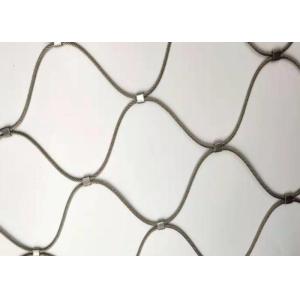 Buy cheap Oxidized 30*30 Balustrade Cable Mesh Flexible Ferrule Cable Mesh from wholesalers