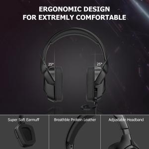 ONIKUMA k20 Wired Stereo Gaming Headset Gamer Headphones for PS4