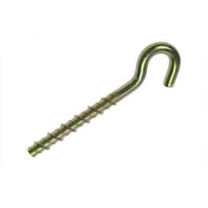 Buy cheap M4 M16 Carbon steel L & J Hook metal Bolt with nut washer Class4. grade 8.8 Yellow plating from wholesalers