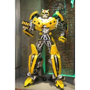 Customized Special Effect Equipment Smart Bumblebee Robot Characters for