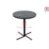 Buy cheap Crossed X SS Base Luxury Coffee Tables With Round & Square Shape D45cm / 60cm from wholesalers