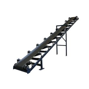Buy cheap Changeable Height Belt Conveyor Mining Belt Conveyor With Adjustable Height for Construction Works Continuous Material Flow from wholesalers
