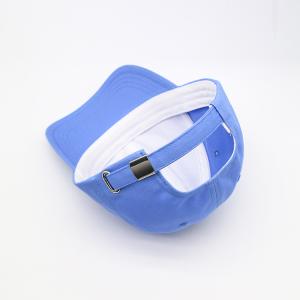 Customized 6 Panel Baseball Cap With Unstructured Design And Cotton Sweatband