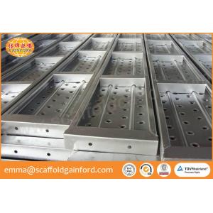 Q235 galvanized steel plank metal board 500mm to 4000mm as working platform in