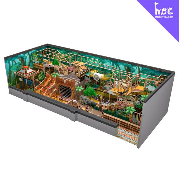 Buy cheap Custom Jungle Theme Indoor Playground Equipment for Kids from wholesalers