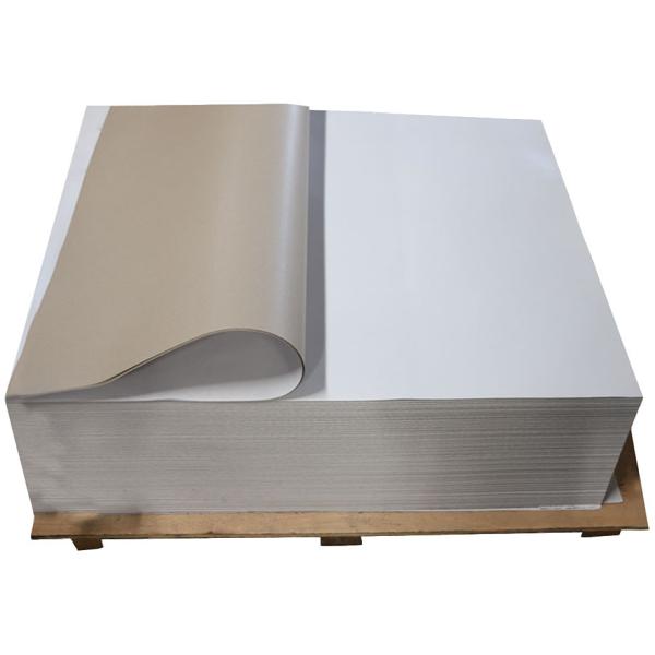 Buy cheap Custom Size Duplex Coated Board With Grey Back B A AA AAA Grade Duplex Paperboard from wholesalers
