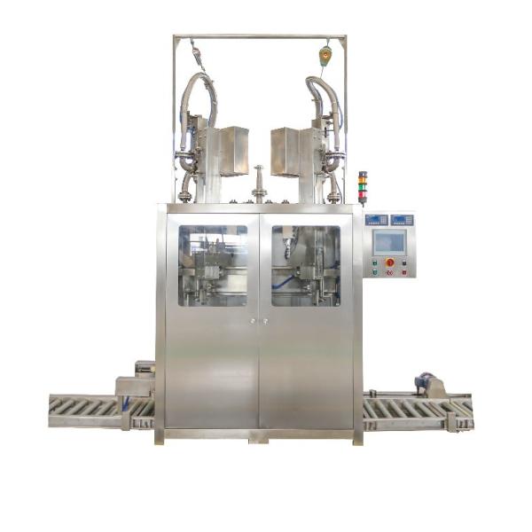 Fertilizer Chemical Liquid Filling Machine Semi Automatic 100-300kg 60drums H