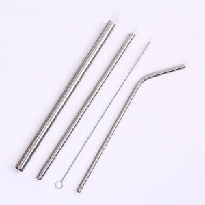 Buy cheap 304 / 316 stainless steel straw curved straw multifunctional mixing straws from wholesalers