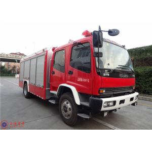 Buy cheap ISUZU Chassis Commercial Fire Truck with Dry Powder For Petrochemical Enterprises from wholesalers