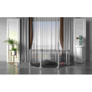 Buy cheap Removable Foldable Clear Puppy Metal Fencing For Pets Playing from wholesalers