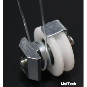 Die Casting Aluminum U Groove Pipe Wheels T Slot Profile With Slider