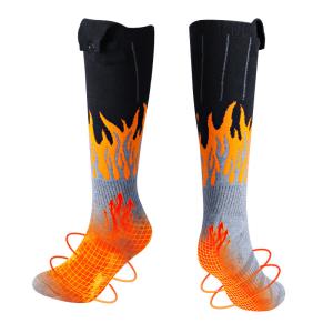 Buy cheap Electric Winter Thermal Heated Socks Washable With Rechargeable Battery from wholesalers