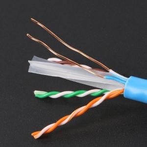 23AWG CM CMR Cat6 UTP Cable PVC Jacket Ethernet Cat6 Cable