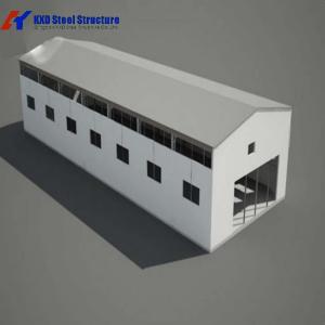Prefabricated Industrial Factory Warehouse Metal Frame House Modular Steel