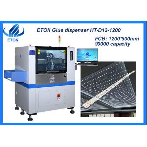 Buy cheap Efficient CE SMT automatic 1200*500mm LED lens glue dispenser from wholesalers