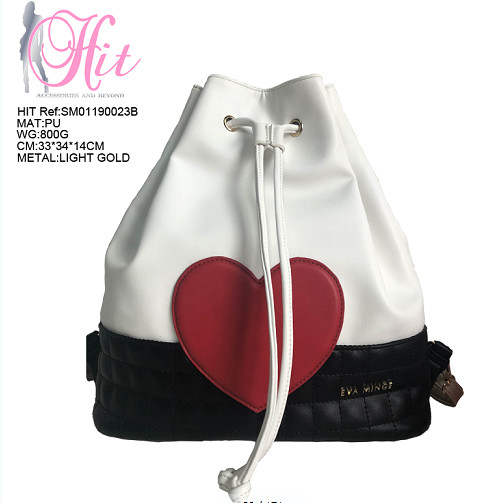 Quality Elegant custom ladies faux PU leather bagpack women backpack for sale