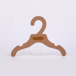 Buy cheap Biodegradable Paper Baby Hangers Children Garment Cardboard Hanger Custom Design from wholesalers