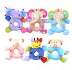 Buy cheap Baby Animal Plush Toys Round Hand Ring Doll Toy Smooth And Soft from wholesalers