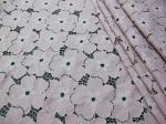 Buy cheap Floral Heavy Cotton Nylon Lace Fabric / White Stretch Lace Fabric SYD-0005 from wholesalers