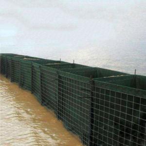 Buy cheap ISO Galvanized Sand Wall L10m Defensive Barrier Filled Military Box from wholesalers