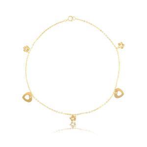 Buy cheap Design Your Own 18K Gold Anklet: Custom Names and Initials product