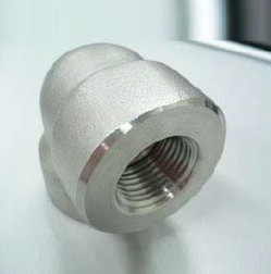 Buy cheap duplex stainless ASTM A182 F57 threaded elbow from wholesalers
