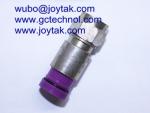 Buy cheap F Compression Connector for RG6 Coax Cable F male connector for Audio and Video Cable from wholesalers