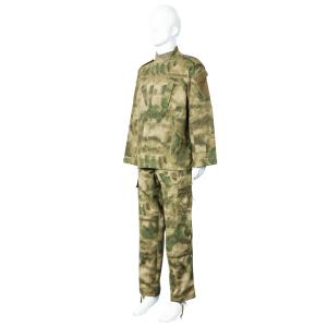 Buy cheap ACU Green Ruins Camoulfage Plaid Fabric Army Combat Uniform Suit from wholesalers
