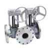 Buy cheap Single Or Double Flush Lubricated Plug Valve 3 Way 10 Inch 300lbs API 6D from wholesalers